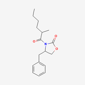 4-Benzyl-3-(2-methylhexanoyl)-1,3-oxazolidin-2-one