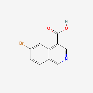 6-Bromoisoquinoline-4-carboxylic acid