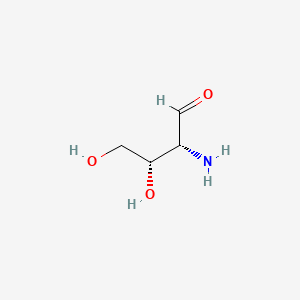 molecular formula C4H9NO3 B1228585 Erythrosamine CAS No. 34412-27-6