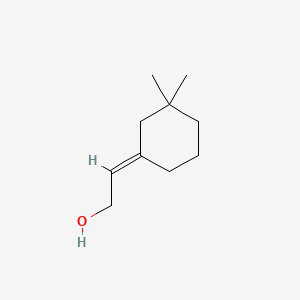 Ethanol, 2-(3,3-dimethylcyclohexylidene)-, (2E)-