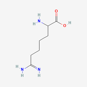 2,7-Diamino-7-iminoheptanoic acid