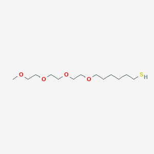 molecular formula C13H28O4S B12285923 2,5,8,11-Tetraoxaheptadecane-17-thiol CAS No. 205490-80-8