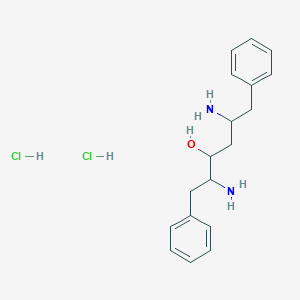 2s,3s,5s-2,5-Diamino-3-hydroxy-1,6-diphenylhexane,dihydrochloride