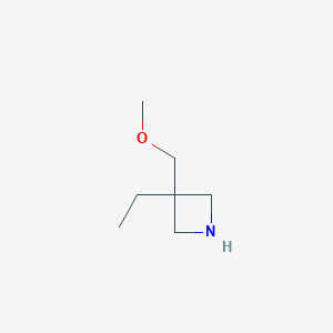 3-Ethyl-3-(methoxymethyl)azetidine