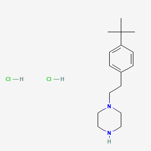 1-(4-tert-Butyl-phenethyl)piperazine 2HCl