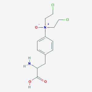 molecular formula C13H18Cl2N2O3 B12286053 Melphalan N-oxide 