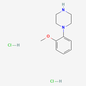 molecular formula C11H18Cl2N2O B1228606 1-(2-Methoxyphenyl)piperazine dihydrochloride CAS No. 38869-49-7