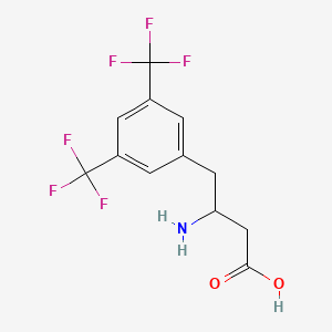 3-Amino-4-[3,5-bis(trifluoromethyl)phenyl]butyric Acid