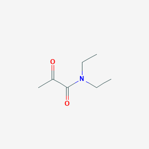 molecular formula C7H13NO2 B12286078 Diethylpyruvamide CAS No. 22381-21-1