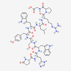 molecular formula C64H81N17O14 B12286110 Triptorelin (free acid) 