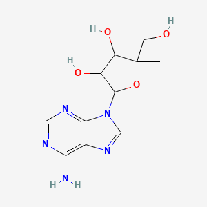 molecular formula C11H15N5O4 B12286178 4'-Methyladenosine 