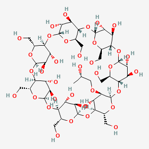 molecular formula C45H76O36 B1228619 2-Hydroxypropyl-cmh CAS No. 130981-23-6