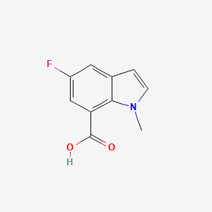 5-Fluoro-1-methyl-1H-indole-7-carboxylic acid