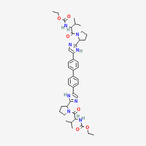 molecular formula C42H54N8O6 B12286359 DaclatasvirDiethylEster 