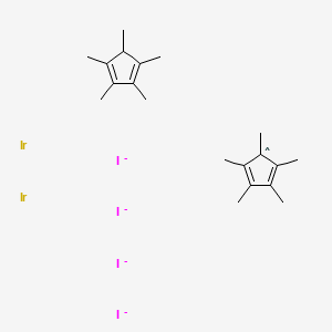 molecular formula C20H31I4Ir2-4 B12286361 CID 167996491 