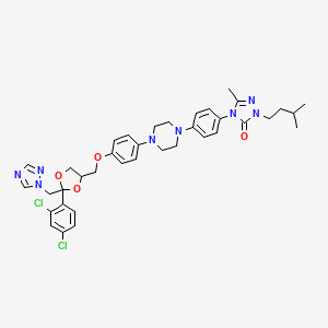 2-Desbutyl-2-isopentyl-5-methylItraconazole