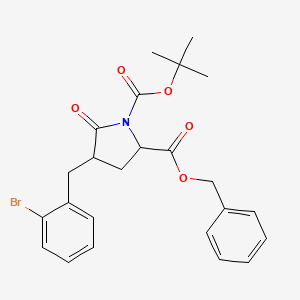 (4R)-Boc-4-(2-brombenzyl)-pyr-obzl