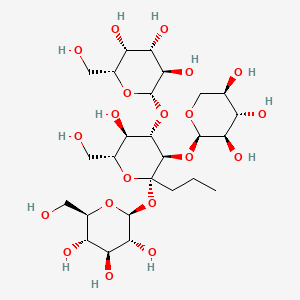 molecular formula C26H46O20 B1228646 Pgxgg CAS No. 137494-11-2