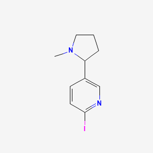 molecular formula C10H13IN2 B12286484 (S)-6-Iodonicotine 