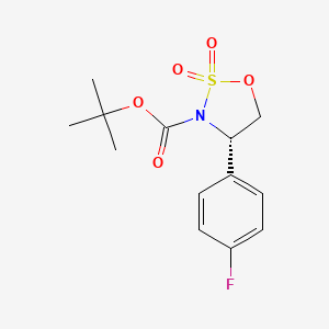 (S)-3-Boc-4-(4-fluorophenyl)-1,2,3-oxathiazolidine 2,2-dioxide