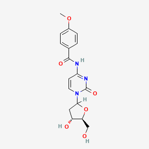 molecular formula C17H19N3O6 B1228649 N4-Anisoyl-2'-deoxycytidine CAS No. 48212-99-3