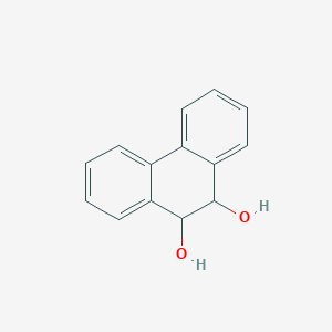 molecular formula C₁₄H₁₂O₂ B122865 9,10-Dihydrophenanthrene-9,10-diol CAS No. 2510-71-6