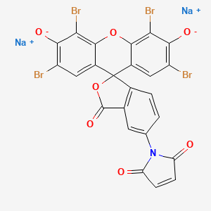 Disodium;2',4',5',7'-tetrabromo-5-(2,5-dioxopyrrol-1-yl)-3-oxospiro[2-benzofuran-1,9'-xanthene]-3',6'-diolate