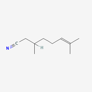 molecular formula C10H17N B1228654 Citronellyl nitrile CAS No. 51566-62-2