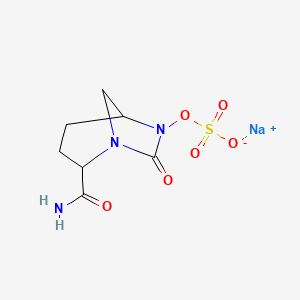 molecular formula C7H10N3NaO6S B12286549 ent-AvibactamSodiumSalt 