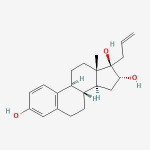 molecular formula C21H28O3 B1228658 Allylestriol CAS No. 26583-08-4