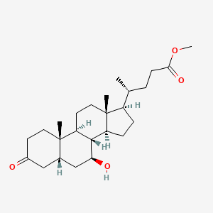 7b-Hydroxy-3-oxo-5b-cholan-24-oate