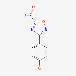 3-(4-Bromophenyl)-1,2,4-oxadiazole-5-carbaldehyde