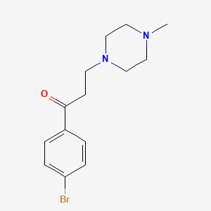 1-(4-Bromophenyl)-3-(4-methylpiperazin-1-yl)propan-1-one