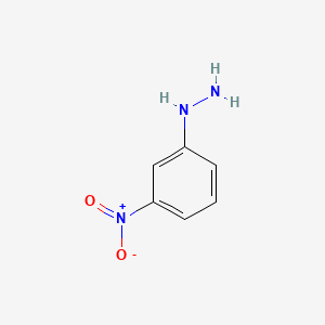 molecular formula C6H7N3O2 B1228671 3-硝基苯肼 CAS No. 619-27-2