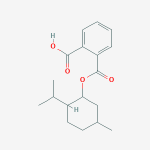 molecular formula C18H24O4 B12286824 2-(((2-Isopropyl-5-methylcyclohexyl)oxy)carbonyl)benzoic acid 