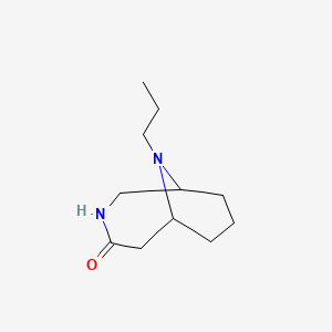 10-Propyl-3,10-diazabicyclo[4.3.1]decan-4-one