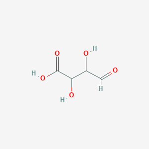 molecular formula C4H6O5 B12286908 2,3-Dihydroxy-4-oxobutanoic acid CAS No. 10385-76-9