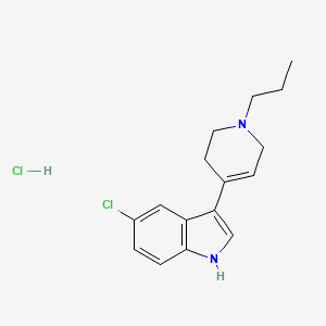 1H-Indole, 5-chloro-3-(1-propyl-1,2,3,6-tetrahydro-4-pyridinyl)-, monohydrochloride