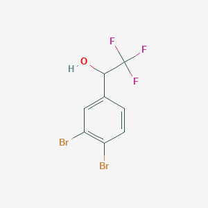 3,4-Dibromo-alpha-(trifluoromethyl)benzyl Alcohol