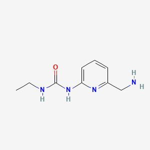 N-[6-(Aminomethyl)-2-pyridinyl]-N'-ethylurea