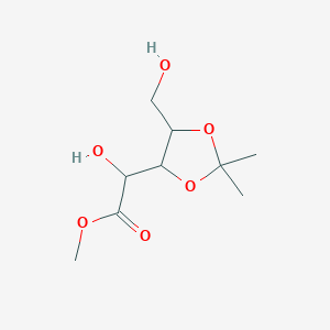 molecular formula C9H16O6 B12287023 Methyl3,4-O-isopropylidene-D-lyxonate 