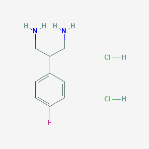 2-(4-Fluorophenyl)propane-1,3-diaminedihydrochloride