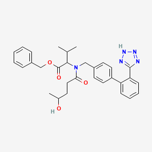 4-Hydroxy Valsartan Benzyl Ester