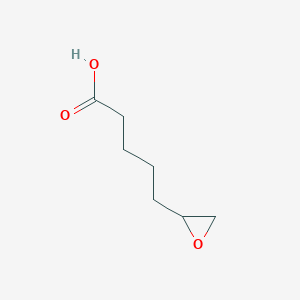 5-(Oxiran-2-YL)pentanoic acid