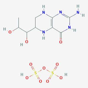 2-amino-6-(1,2-dihydroxypropyl)-5,6,7,8-tetrahydro-3H-pteridin-4-one;sulfo hydrogen sulfate