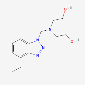 Ethanol,2,2'-[[(5-methyl-1H-benzotriazol-1-yl)methyl]imino]bis-