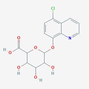 5-Chloro-8-hydroxyquinolineGlucuronide