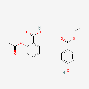 molecular formula C19H20O7 B1228721 Apernyl CAS No. 57762-41-1