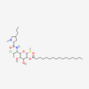 Methyl 7-chloro-6,7,8-trideoxy-2-O-hexadecanoyl-6-[(1-methyl-4-propylprolyl)amino]-1-thiooctopyranoside