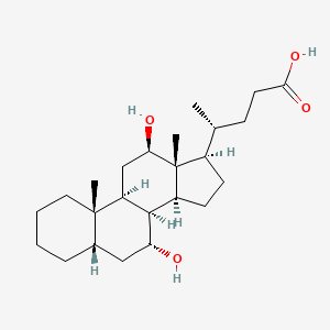 Cholan-24-oic acid,7,12-dihydroxy-, (5b,7a,12b)-(9CI)